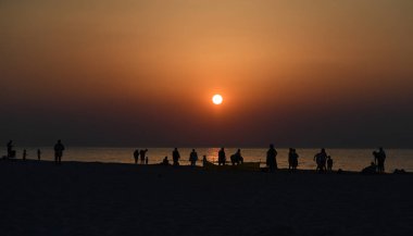 12 Temmuz 2018 - Ostrow, Polonya: Polonya Baltık Denizi yaz aylarında
