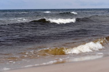 12 Temmuz 2018 - Ostrow, Polonya: Polonya Baltık Denizi yaz aylarında