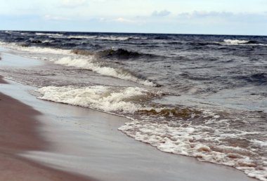 12 Temmuz 2018 - Ostrow, Polonya: Polonya Baltık Denizi yaz aylarında