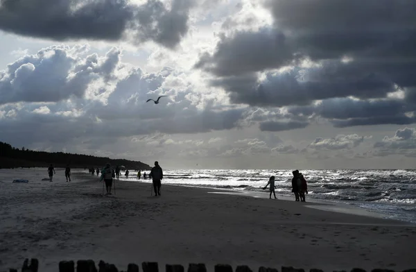 12 Temmuz 2018 - Ostrow, Polonya: Polonya Baltık Denizi yaz aylarında