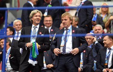 Varşova, Polonya - 02 Mayıs 2018: Polonya Ligi Kupası Finali Arka Gdynia vs Legia Warszaw