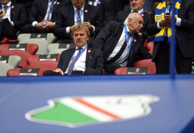 Varşova, Polonya - 02 Mayıs 2018: Polonya Ligi Kupası Finali Arka Gdynia vs Legia Warszaw