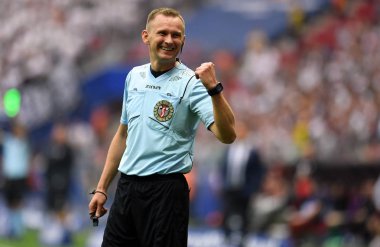 Varşova, Polonya - 02 Mayıs 2018: Polonya Ligi Kupası Finali Arka Gdynia vs Legia Warszaw