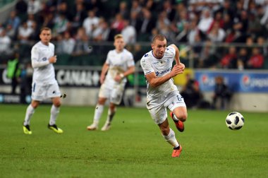 16 OCTOBER 2018 - WARSAW, POLAND: Polish Extra League LOTTO Ekstraklasa football match Legia Warszawa - Lech Pozna