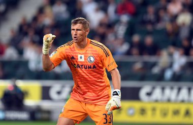 16 OCTOBER 2018 - WARSAW, POLAND: Polish Extra League LOTTO Ekstraklasa football match Legia Warszawa - Lech Pozna