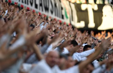 16 OCTOBER 2018 - WARSAW, POLAND: Polish Extra League LOTTO Ekstraklasa football match Legia Warszawa - Lech Pozna