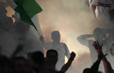 16 OCTOBER 2018 - WARSAW, POLAND: Polish Extra League LOTTO Ekstraklasa football match Legia Warszawa - Lech Pozna