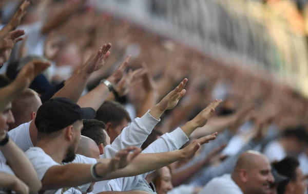 Oktober 2018 Warsaw Poland Pertandingan Sepak Bola Liga Ekstraklasa Liga — Stok Foto