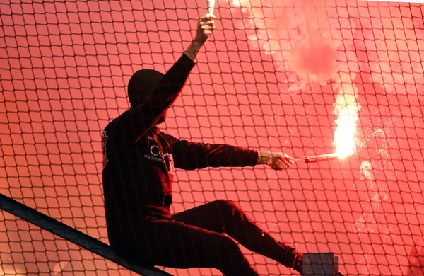 Krakow Polónia Março 2019 Liga Extra Polonês Premier Football League — Fotografia de Stock