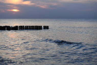 12 Temmuz 2018 - Ostrow, Polonya: Polonya Baltık Denizi yaz aylarında