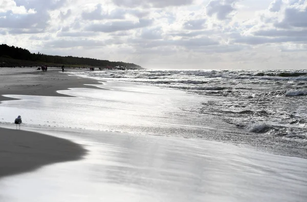 July 2018 Ostrow Poland Polish Baltic Sea Summer — Stock Photo, Image