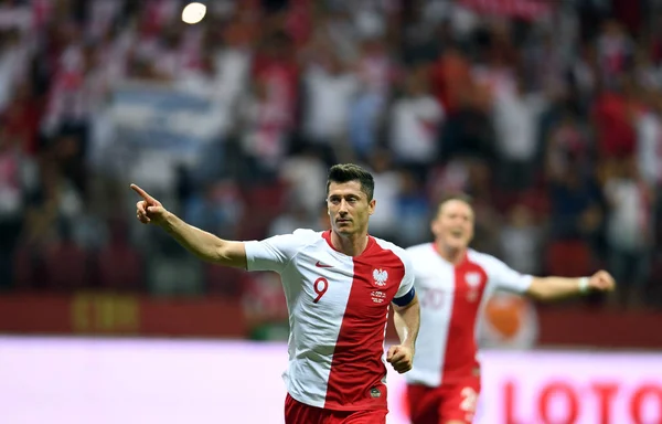 Varsovia Polonia Junio 2019 Ronda Clasificación Euro 2020 Fase Grupos — Foto de Stock