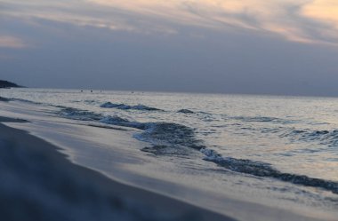 12 Temmuz 2018 - Ostrow, Polonya: Polonya Baltık Denizi yaz aylarında