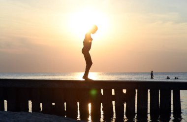12 Temmuz 2018 - Ostrow, Polonya: Polonya Baltık Denizi yaz aylarında