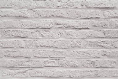 Bir arka plan olarak modern beyaz tuğla duvar dokusu. Soyut backdr