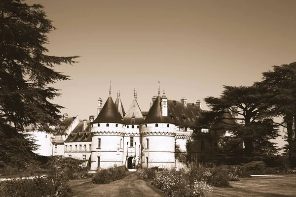 Chaumont na Loiře, hrad ve Francii — Stock fotografie