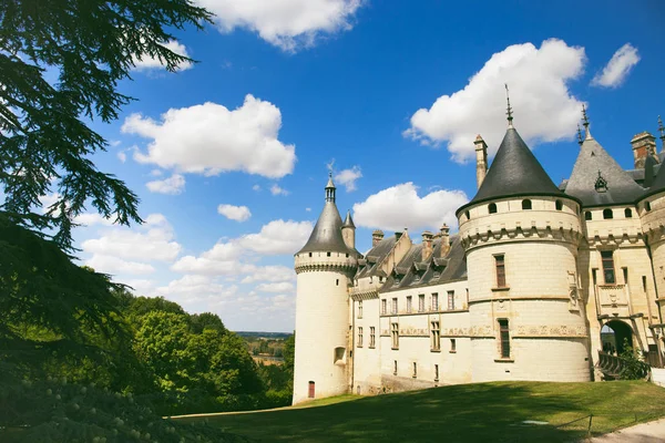 Chaumont a Loire vár Franciaországban — Stock Fotó