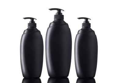 Sabun dispenseri şişe mockup. Evde bakım şişe