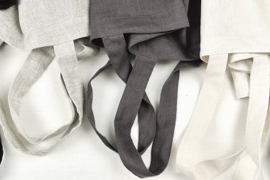 Eko keten veya Pamuk Torba Çeşitli Renkler Koleksiyonu