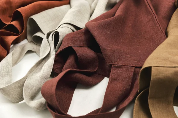 Eko keten veya Pamuk Torba Çeşitli Renkler Koleksiyonu