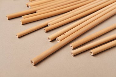 Bambu İçme Saman. İçecek Kokteylleri, Su veya Limonata için Sıfır atık Yeniden Kullanılabilir Bar Ekipmanları