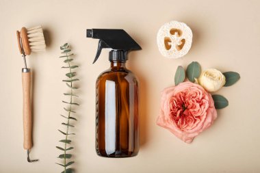 Çevre dostu doğal temizlik araçları ve ürünleri. Sıfır atık