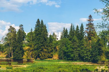 Ludwigstein Şapel Vyborg Monrepo parkında 