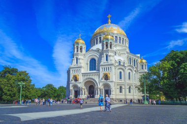 Kronstadt deniz St. Nicholas Katedrali