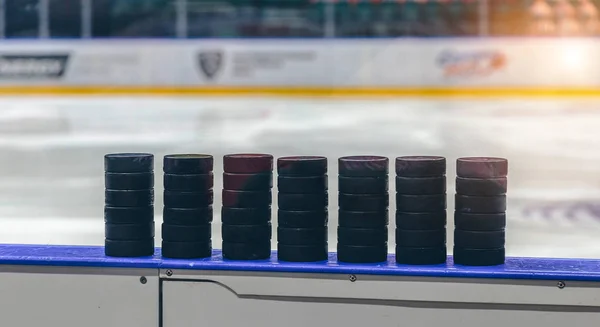Disco da hockey su ghiaccio — Foto Stock