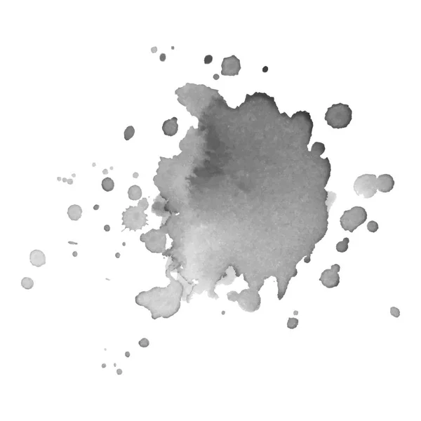 Abstrait aquarelle fond d'échelle de gris. Illustration vectorielle. Texture grunge pour la conception de cartes et flyers . — Image vectorielle