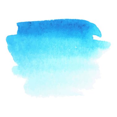 Soyut sanat el boya izole suluboya leke beyaz arka plan üzerinde. Suluboya afiş