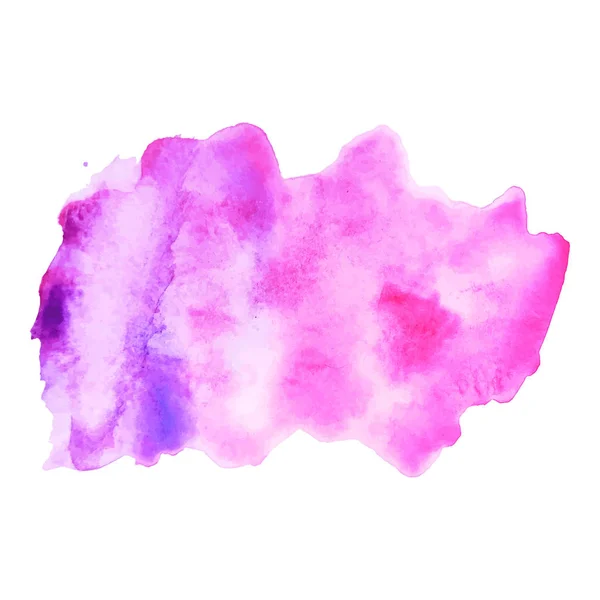 Farbspritzer Auf Weißem Hintergrund Abstrakter Aquarell Hintergrund — Stockvektor