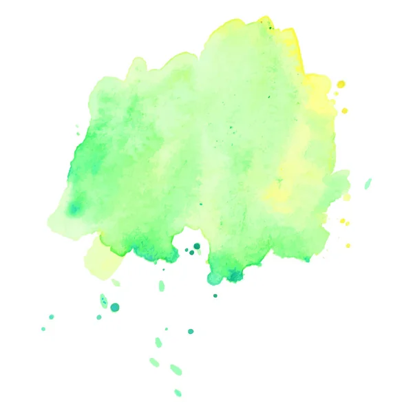 Soyut izole renkli vektör suluboya sıçrama. Kağıt tasarımı için Grunge elemanı.