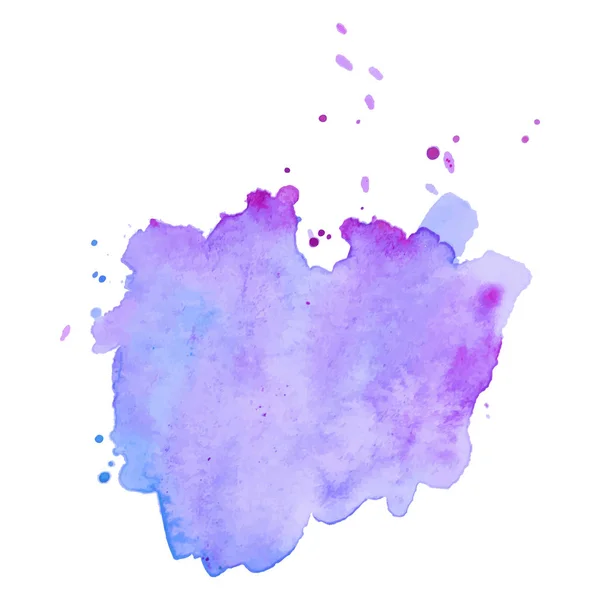 Soyut izole renkli vektör suluboya sıçrama. Kağıt tasarımı için Grunge elemanı.