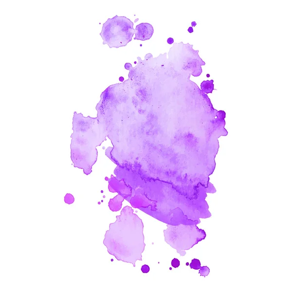 Soyut izole renkli vektör suluboya sıçrama. Kağıt tasarımı için Grunge elemanı.