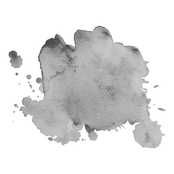 Soyut suluboya gri arka plan. Vektör çizim. Doku kartları ve el ilanı tasarımı için.