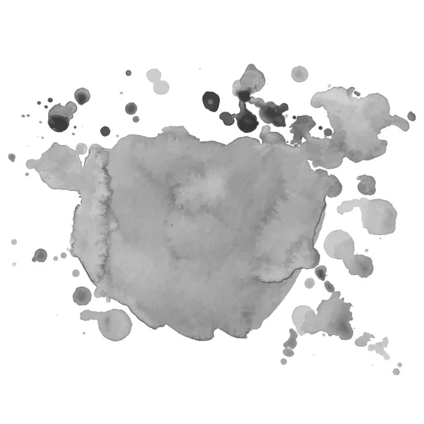 Анотація акварельного сірого фону. Векторні ілюстрації. Гранд-текстура для дизайну карт і флаєрів. Модель створення цифрових пензлів — стоковий вектор