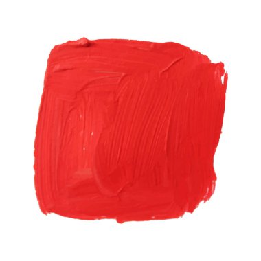 Beyaz arka planda soyut kare renkli el boyası. Ağ ve kağıt tasarımı için pankart şablonu