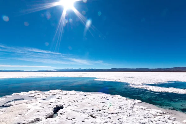 Salinas Grande, Salta Jujuy Argentina — Foto Stock