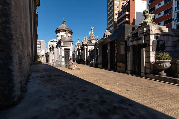 Cemetery Recoleta, Buenos Aires Argentine — Stock Photo, Image