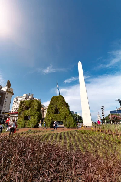 Obelisco, Obelisco, Buenos Aires Argentinien —  Fotos de Stock