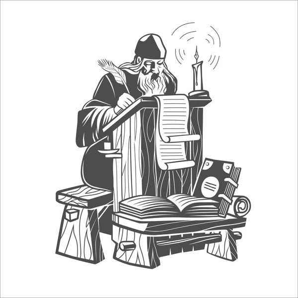 Ortodoks scribe bir el yazması oluşturur