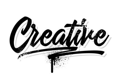 Yaratıcı. Vektör çizim.