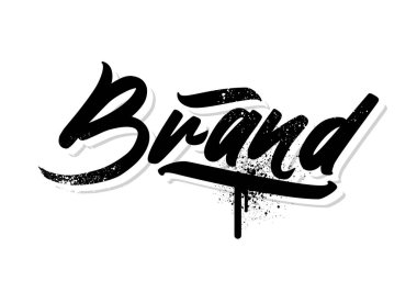 marka. vektör çizim.