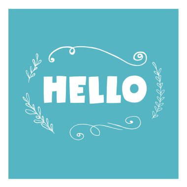 Merhaba! Vektör çizim.