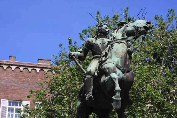 Статуя Ракоци Ференца Сегеде Венгрия Регион Чонград — стоковое фото