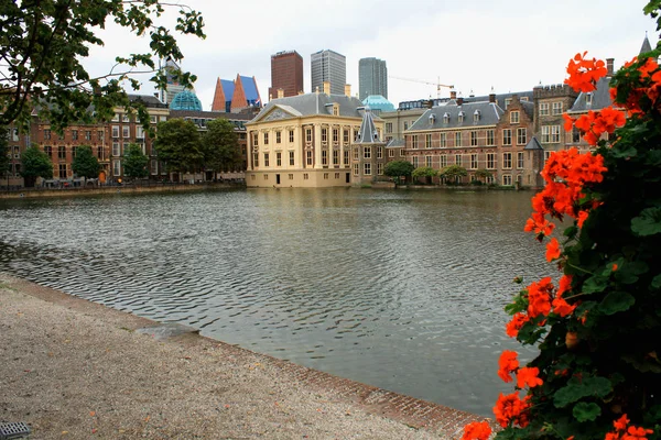 Het Binnenhof Nederlands Letterlijk Innerlijke Rechter Een Complex Van Gebouwen — Stockfoto