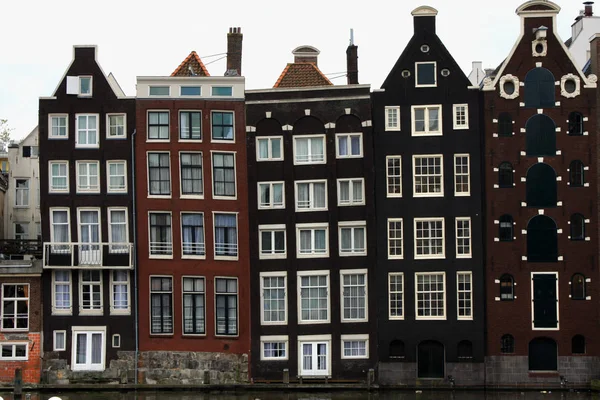 Weergave Van Amsterdam Nederland Met Amstel Rivier Afbeelding — Stockfoto