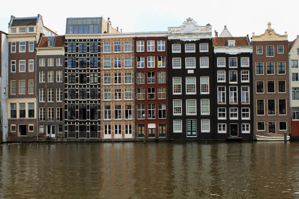 Amszterdam Holland Amstel Folyó Kép Megtekintése — Stock Fotó