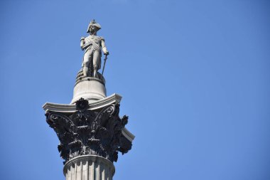 Amiral nelson heykeli Londra'daki